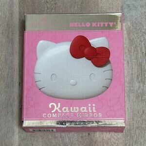 New Hello Kitty Kawaii Compact Mirror with Touch Sensor Impressions Vanity Gift